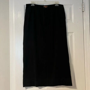 Lauren Ralph Lauren black knit skirt large